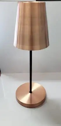 4024 ABAJUR ALUMUNIO GRAFITE 1L VIZZA