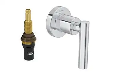 Acabamento Para Registro De Pressão Até 1" Com Mecanismo 1/2 Volta Cromado Deca